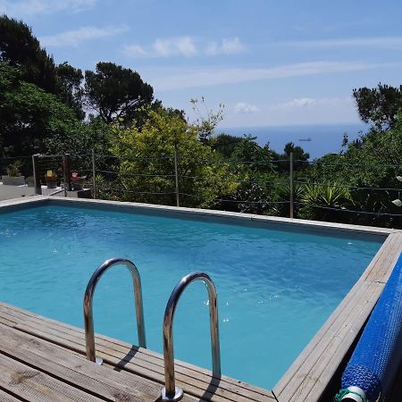 Haut De Villa Au Mont St Clair Vue Exceptionnelle Mer Et Foret Terrasses, Piscine, Petanque, Solarium Prives Sète Exterior foto